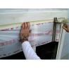 Buy cheap Indoor crepe paper taped Masking Film, tape prefold masking film with hand masker, Plastic painting Masking Tape Film w from wholesalers