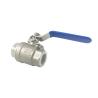 Buy cheap Stainless steel 2 pcs ball valve handle level PN16 NPT BSP thread from wholesalers