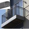 Buy cheap Outdoor Aluminum Hand Railings For stairs , exterior hand railings from wholesalers