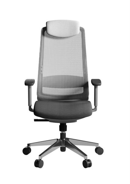 Buy cheap Moded Foam Mesh Revolving Chair Height Adjustable 1140-1235mm from wholesalers