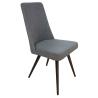 Buy cheap Polyester Fabric Upholstered Woodgrain Dining Chair Livingroom Chair Leisure Chair from wholesalers