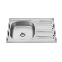 Buy cheap PSON Above Counter Stainless Sink Kitchen Sink With Drainboard Anti Corrosion product