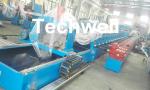 15KW Hydraulic Power Highway Guardrail Roll Forming Machine