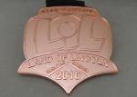 Die Stamping Skate Awards Die Cast Medals , Zinc Alloy Marathon Medals