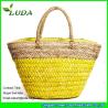 Buy cheap LUDA sea grass fiber hand plaited natural straw beach totes wholesale bags from wholesalers