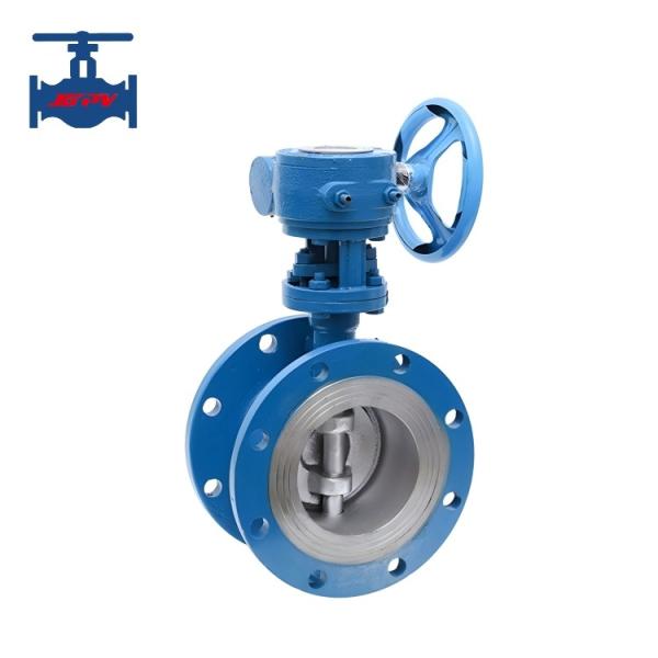 Buy cheap Cast Steel WCB Flanged Butterfly Valve Triple Offset For Water / Steam And Oil Use from wholesalers