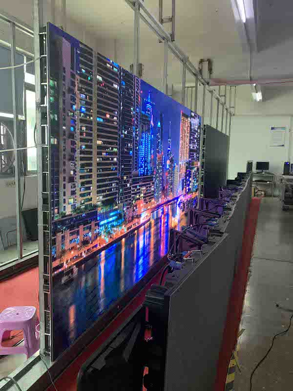 p3.91 indoor rental led screen