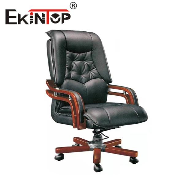 Buy cheap High Back Comfortable Boss Leather Chair PU Ergonomic Chair Office Furniture from wholesalers
