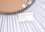 Decorative Black Gold Round Modern Sunburst Mirror