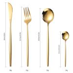 OEM Stainless Steel Cutlery Set Sustainable Metal Dinner Forks