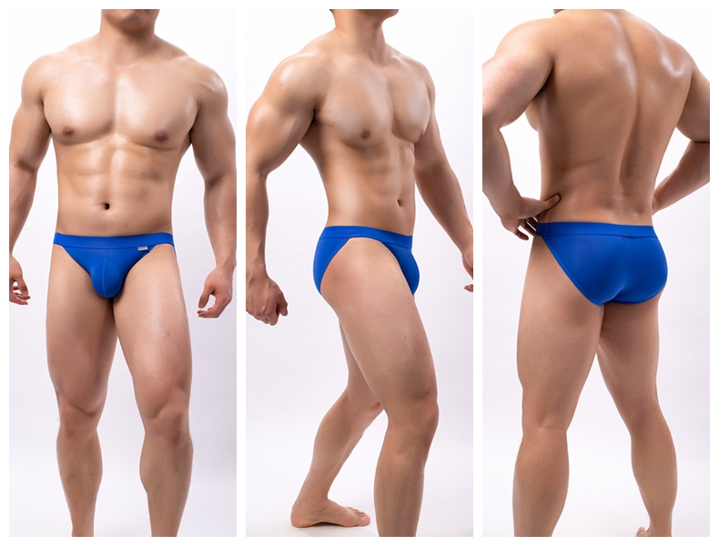 Breathable Mens Briefs Underwear Crotch 3D Pouch Comfortable Underwear For Men