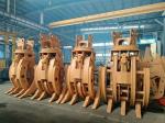 Manufacturer High Efficiency Excavator Hydraulic Steel Roc / Log Grab Hydraulic
