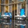 Buy cheap Office Counter Luxury Reception Desk 3D 2D Stainless Steel Reception Desk from wholesalers