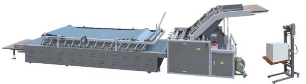 Quality Semi Automatic Servo Flute Laminator Machine Vacuum Suction Feeder Corrugated for sale