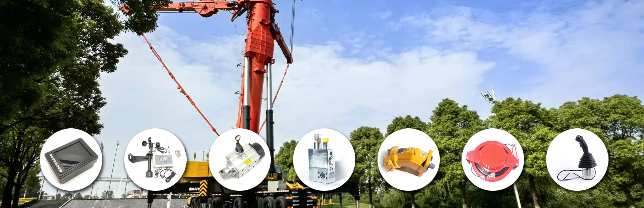 A229900005525 SANY Crane Boom Parts Tower Crane Pulley 70×50