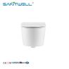 Buy cheap Wholesale Luxury SWA325 Procelian WC Washdown Rimless Wall Hung Toilets P trap European Market from wholesalers