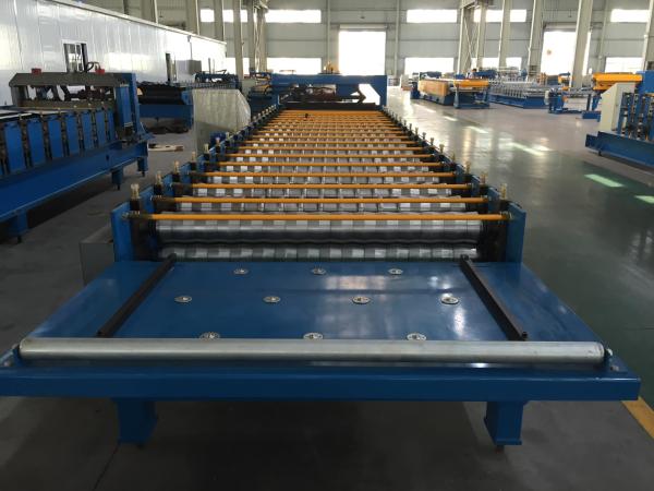Buy cheap 380V/50HZ/3Phase Roof Panel Roll Forming Machine for Products from wholesalers