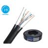 Buy cheap UTP CAT5E Outdoor LAN Cable Solid HDPE Insulation With Messenger from wholesalers