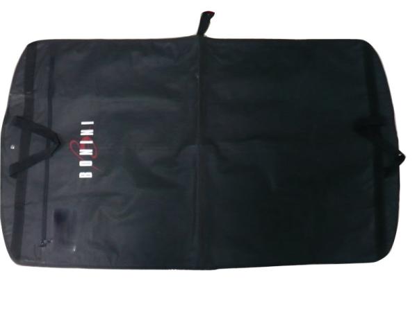 Buy cheap Waterproof Bonini 80g Black Non Woven Fabric Dress Bags, Zippered Garment Bag from wholesalers