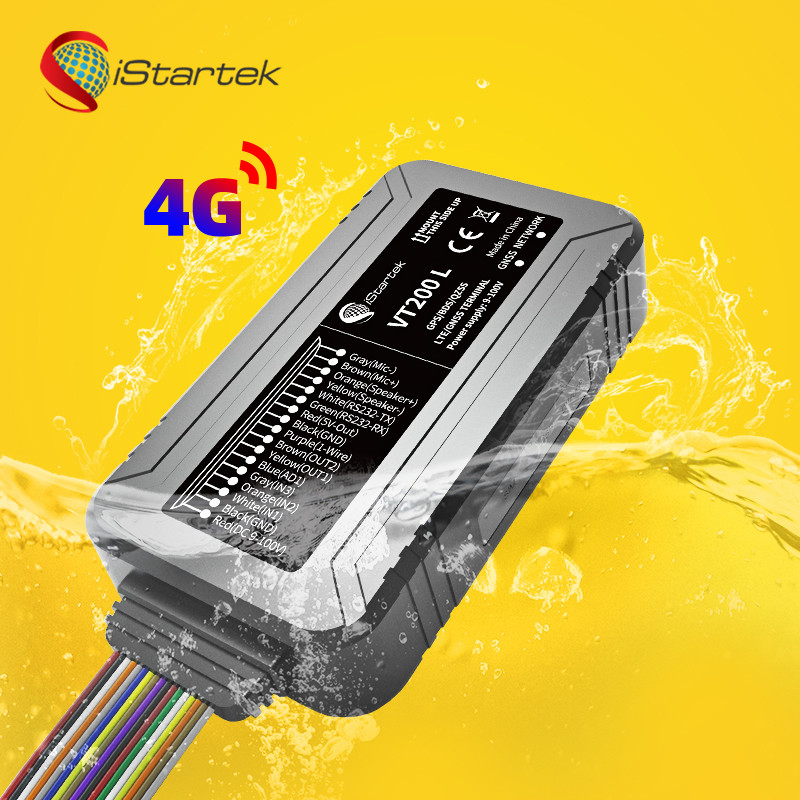 Vehicles IOT GPS Tracker Programmable Fuel Monitoring RS232