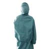 Buy cheap 50gsm SMS PP Nonwoven Disposable Coverall Isolation Gown from wholesalers