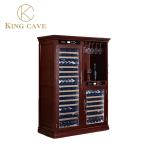 Constant Temperature Wooden Wine Fridge Cabinet Low Noise Electric
