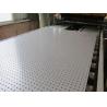 Buy cheap 1220*2440*5mm Melamine MDF pegboard/perfotated board for display from wholesalers