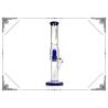 Buy cheap Showerhead Perc Smoking Glass Water Pipe Phoenix Star Straight Tube Green Blue Bong from wholesalers