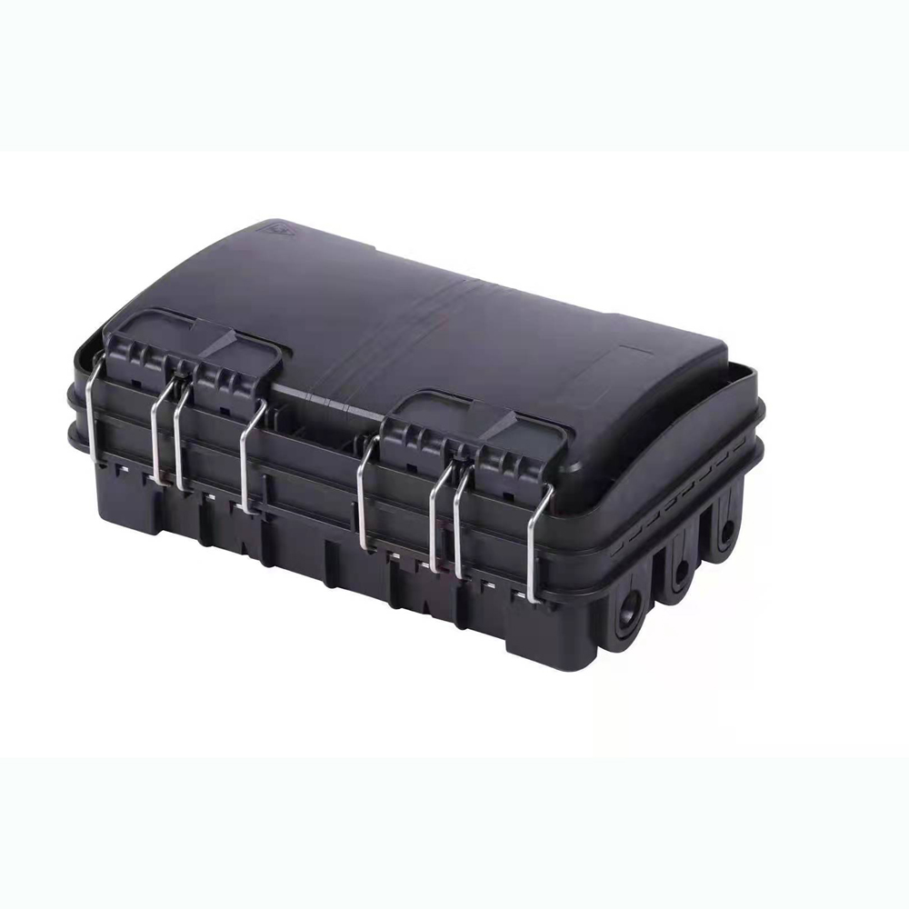 Waterproof Fiber Optic Splice Closure Connection Box 1x8 LGX Splitter
