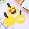 Buy cheap Emoj Designs Silicone Soft Touch PVC Rubber Luggage Tag With Strap for Travel Identifier and Suitcase Label from wholesalers