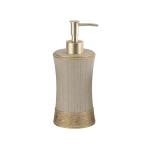 Luxury sand Polyresin Bathroom Accessories Five-Piece Set S waist shape