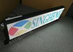 Buy cheap Fashionable P5 Led Window Display Signs , Led Display Panel Wireless For Bus from wholesalers