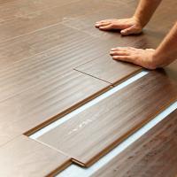 Buy cheap Pressed U-Groove V-Groove Anti-Static Fishbone Laminate Flooring Tile for Living product