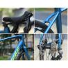 Buy cheap 700C Hard Frame Road Bicycle 18 Speed Aluminum Alloy Frame Material 10.5 kg Weight from wholesalers