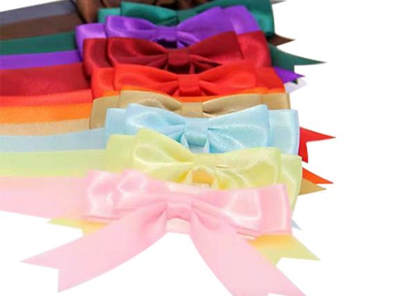 Buy cheap Fashionable Bow Tie Ribbon Various Color Choices With High Color Fastness from wholesalers
