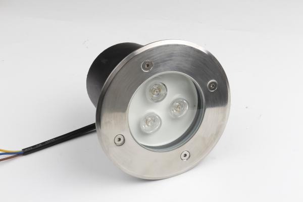 Buy cheap hot sale IP65 3W waterproof round ground buried lamp in LED underground lights from wholesalers