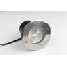 Buy cheap hot sale IP65 3W waterproof round ground buried lamp in LED underground lights from wholesalers
