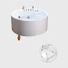 Buy cheap Non Porous 2-3 Person Cold Plunge Freestanding Jetted Tub Whirlpool Jacuzzi Hot Tub Outdoor SPA from wholesalers
