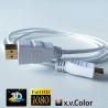 Buy cheap 1.4V Round hdmi to mini cable ,hdmi A TO C Cable white from wholesalers