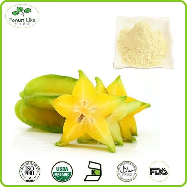 Buy cheap Nutrition Carambola Fruit Powder / Star Fruit Juice Powder from wholesalers