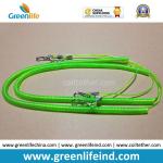 Dark Green 2m Long Quality Real Steel Coil Fishing Lanyard