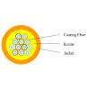 Buy cheap 3.0mm / 4.5mm Indoor Outdoor Fiber Optic Cable 1F To 12 Core Round Dry Structured Distribution from wholesalers