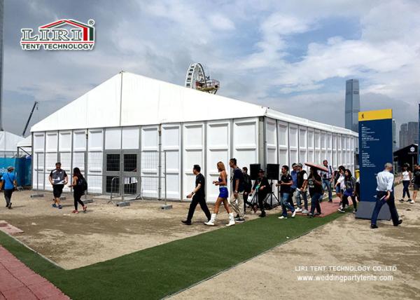 Buy cheap 15m width Fire Retardant A Shape Sporting event Tents used for outdoor sport events from wholesalers