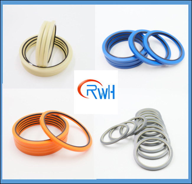 GSJ HBY Hydraulic Buffer Ring PTFE Rubber Brown 3 Months Warranty
