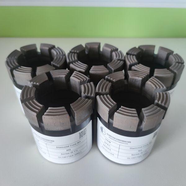 Buy cheap HQ NQ Impregnated Diamond Bits 30mm Crown Height For Wire Line Drilling from wholesalers