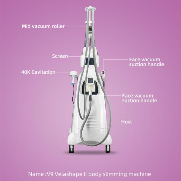 Buy cheap Fat Contouring Slimming Machine Anti Cellulite Vacuum Cavitation Roller from wholesalers