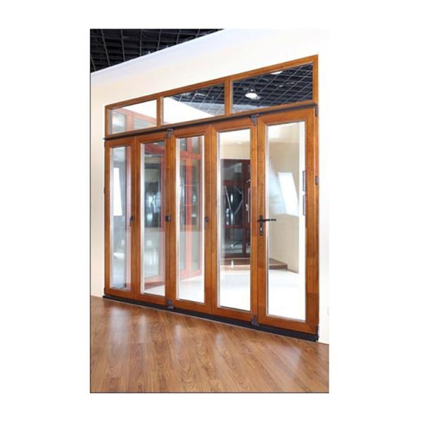 Buy cheap KDSBuilding American Style Factory Teak Wood Glass Interior Fold Folding Doors from wholesalers