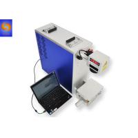 Buy cheap Mini Fiber Portable Laser Marking Machine 20W 30W 50W AC220V/50Hz For Jewelry product
