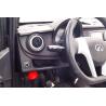 Buy cheap Battery Powered Electric City Car With 4 Seats All Electric Vehicles White Color from wholesalers