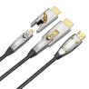 Buy cheap ODM Long Hdmi Cable 4K Fiber Optic Hybrid HDMI Detachable Cable from wholesalers